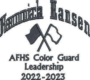 127b_e3_Onesie_2Names_Leadership_AFHS_Color_Guard_2022_23